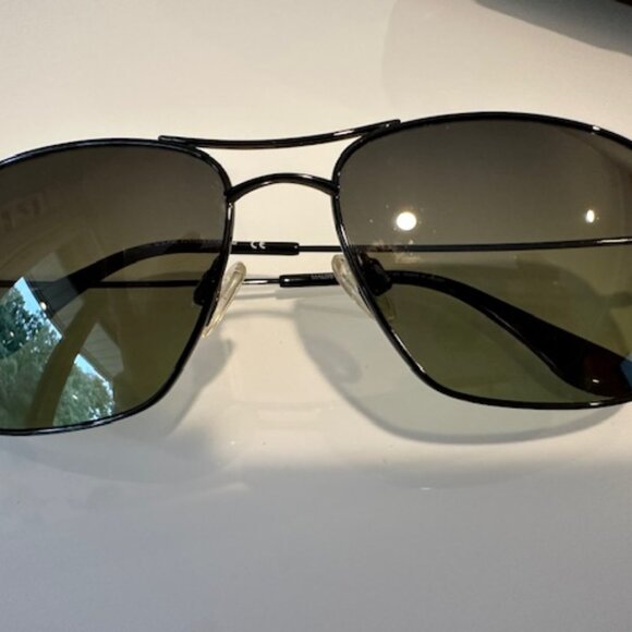 Maui Jim Wiki Wiki Mj-246-02 59/17-120 Black Frames Titanium Sunglasses - Picture 5 of 6